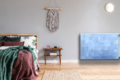 Capa magnética para radiador Abstração azul