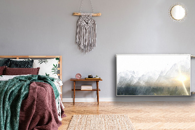 Cobertura magnética para radiador Paisagem de Fuji