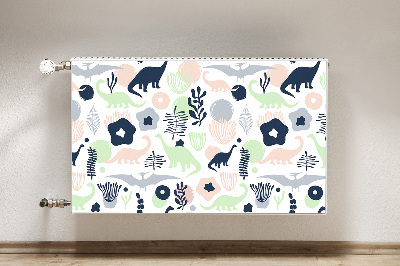 Cobertura magnética para radiador Dinossauros