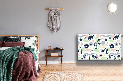 Cobertura magnética para radiador Dinossauros