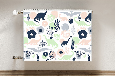 Cobertura magnética para radiador Dinossauros