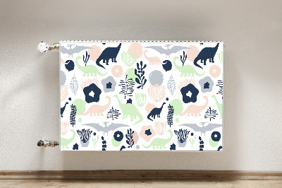 Cobertura magnética para radiador Dinossauros