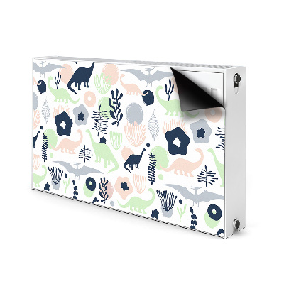 Cobertura magnética para radiador Dinossauros