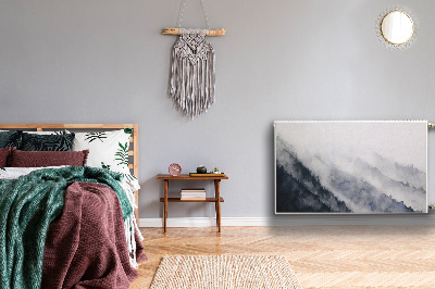 Cobertura magnética para radiador Paisagem montanhosa