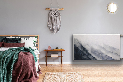 Cobertura magnética para radiador Paisagem montanhosa