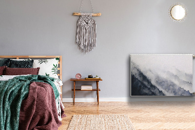 Cobertura magnética para radiador Paisagem montanhosa