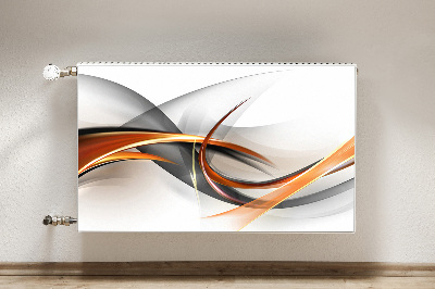 Capa magnética para radiador Abstração de fita