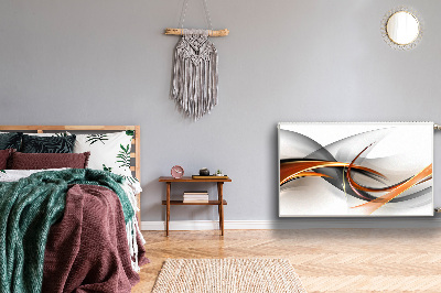 Capa magnética para radiador Abstração de fita