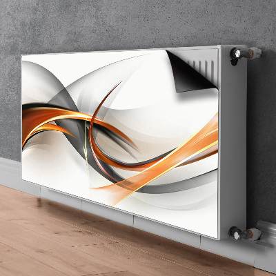 Capa magnética para radiador Abstração de fita