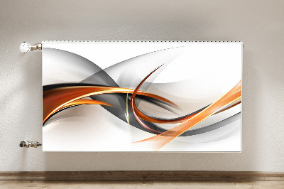 Capa magnética para radiador Abstração de fita