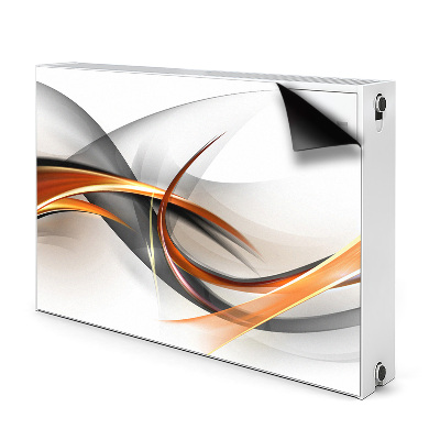 Capa magnética para radiador Abstração de fita