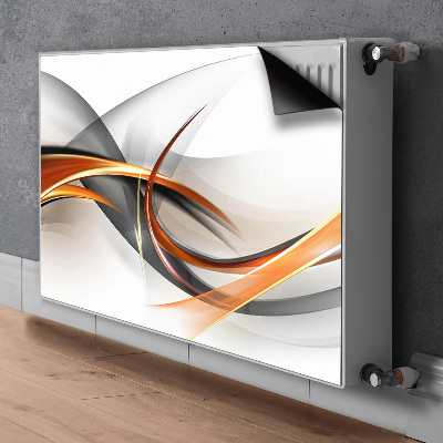 Capa magnética para radiador Abstração de fita