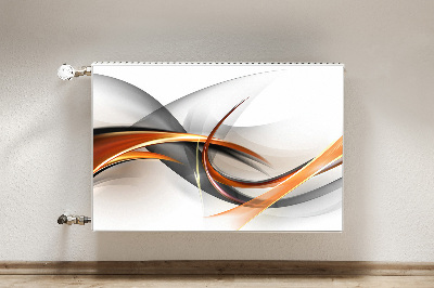 Capa magnética para radiador Abstração de fita