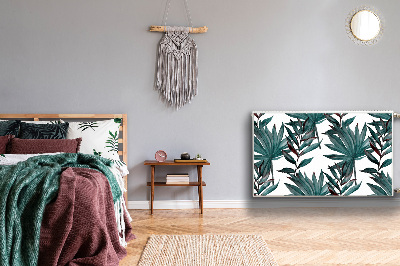 Capa magnética para radiador Ilustração tropical