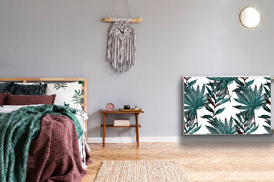 Capa magnética para radiador Ilustração tropical