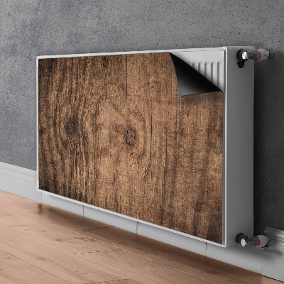 Capa magnética para radiador Madeira velha