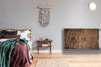 Capa magnética para radiador Madeira velha