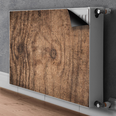 Capa magnética para radiador Madeira velha
