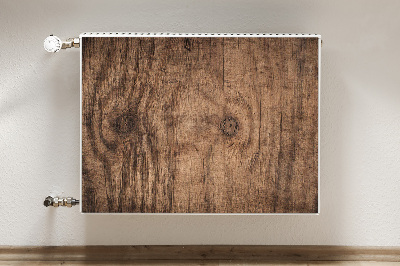 Capa magnética para radiador Madeira velha