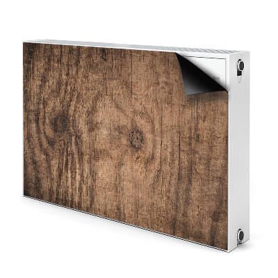 Capa magnética para radiador Madeira velha