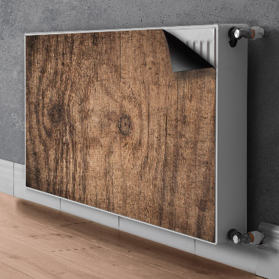 Capa magnética para radiador Madeira velha