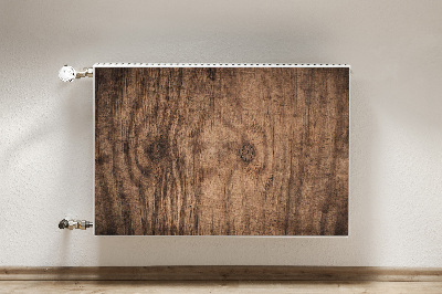 Capa magnética para radiador Madeira velha