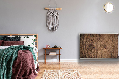 Capa magnética para radiador Madeira velha