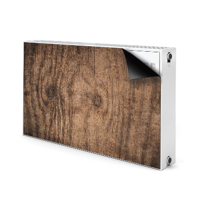 Capa magnética para radiador Madeira velha