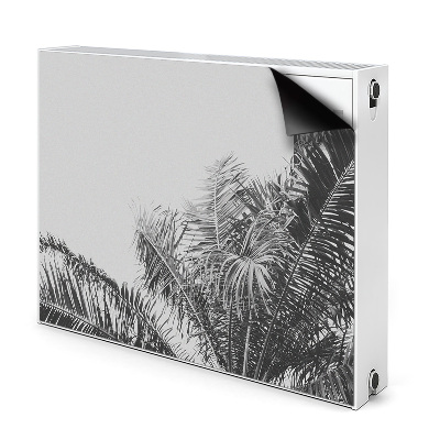Capa magnética para radiador Palmeiras contra o céu
