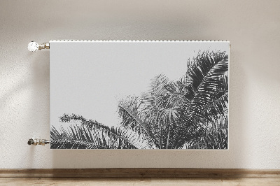 Capa magnética para radiador Palmeiras contra o céu