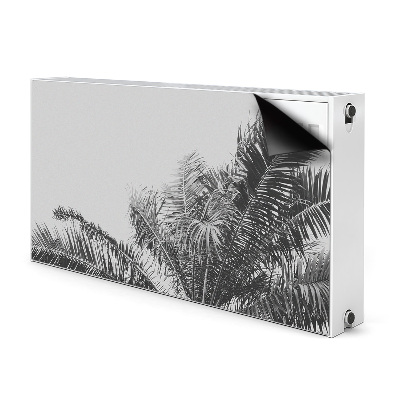 Capa magnética para radiador Palmeiras contra o céu