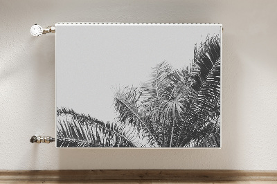 Capa magnética para radiador Palmeiras contra o céu