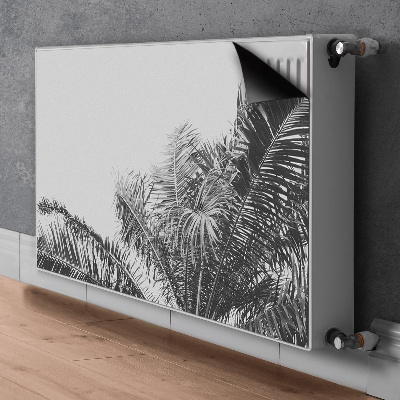 Capa magnética para radiador Palmeiras contra o céu