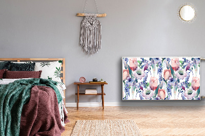 Cobertura magnética para radiador Buquê de primavera