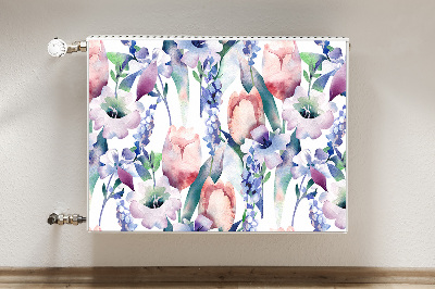 Cobertura magnética para radiador Buquê de primavera