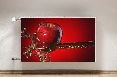 Cobertura magnética para radiador Maçã vermelha