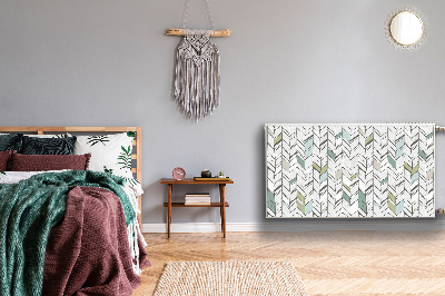 Cobertura magnética para radiador Espinha de peixe