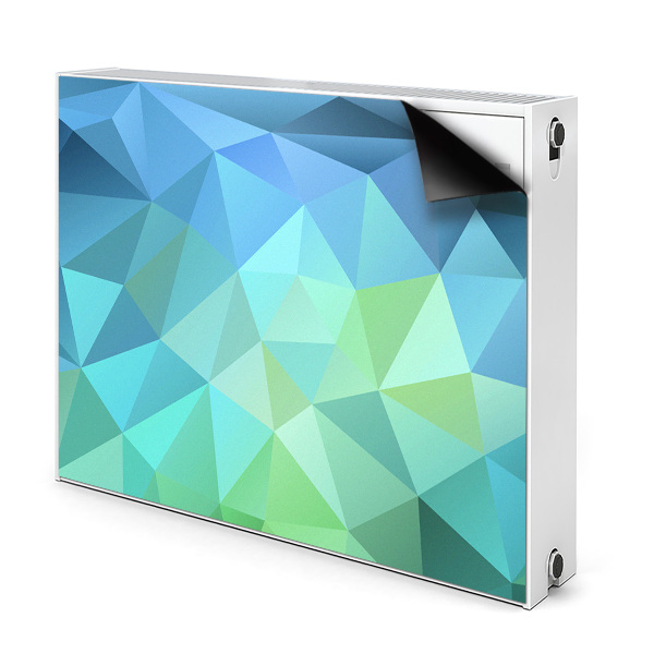 Capa magnética para radiador Abstração azul