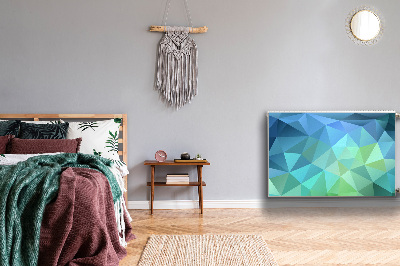 Capa magnética para radiador Abstração azul