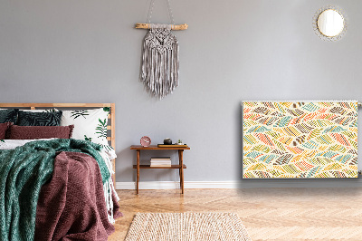 Cobertura magnética para radiador Ondas abstratas