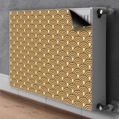 Cobertura magnética para radiador Arte vintage