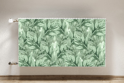 Cobertura magnética para radiador Folhas lisas