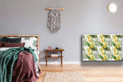 Cobertura magnética para radiador Folha exótica