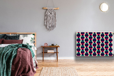 Cobertura magnética para radiador Padrão colorido