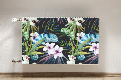 Capa magnética para radiador Camaleão azul