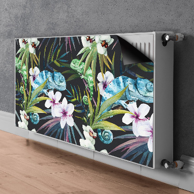 Capa magnética para radiador Camaleão azul