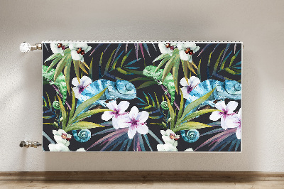 Capa magnética para radiador Camaleão azul