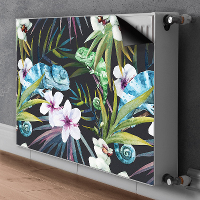 Capa magnética para radiador Camaleão azul