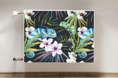 Capa magnética para radiador Camaleão azul