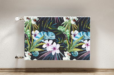 Capa magnética para radiador Camaleão azul